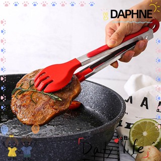 Daphne ที่คีบอาหาร ซิลิโคน ทรงกลม 9 นิ้ว 12 นิ้ว พร้อมช้อนตวง 0.5 ออนซ์ กันลื่น ไร้ BPA หลากสี สําหรับทําอาหาร บาร์บีคิว สลัด
