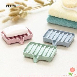 Peonypavilion ชั้นวางสบู่ PP ระบายน้ํา ทําความสะอาดง่าย สําหรับห้องครัว ห้องน้ํา