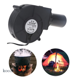 Kool เครื่องเป่าบาร์บีคิวไฟฟ้า 12V แบบพกพา ควบคุมความเร็ว สําหรับกลางแจ้ง