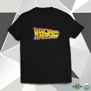  พิมพ์ลาย เสื้อยืดผ้าฝ้าย 100% พิมพ์ลาย BACK TO THE FUTURE คุณภาพสูง สําหรับผู้หญิง