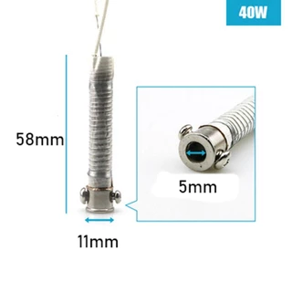 Lontime อะไหล่หัวแร้งบัดกรี 220V 30W40W60W 1/2/5 ชิ้นสําหรับงานเชื่อม