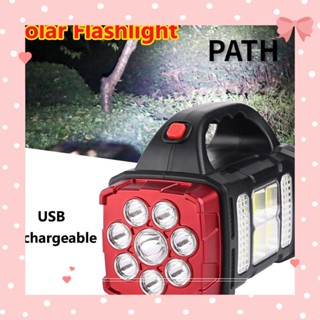 PATH ไฟฉาย LED COB 4 โหมด ชาร์จ USB มีประสิทธิภาพ