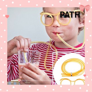 PATH ขายดี หลอดดูดแว่นตา แบบนุ่ม ยืดหยุ่น สําหรับปาร์ตี้