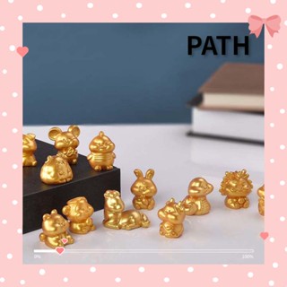 PATH ราศีจีน 12 ราศี ขนาดเล็ก สําหรับตกแต่งบ้าน สวนบอนไซ DIY