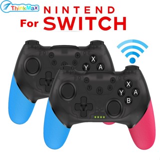 ตัวควบคุมเกมไร้สาย ระบบเซนเซอร์ NFC สําหรับ Nintendo Switch Pro