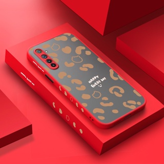 สําหรับ Realme 6 6s Narzo 6 Pro เคสการ์ตูนแฟชั่น ดีไซน์ใหม่ บาง ฝ้า เคสโทรศัพท์แข็ง ขอบซิลิโคนนุ่ม เคสกันกระแทก