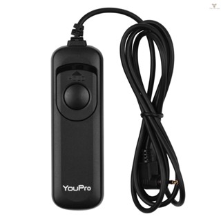 Fw YouPro E3 Type Shutter Release Cable Timer Remote Control 1.2m/3.9ft Cable Replacement for  G10/ G11/ G12/ G15/ G1X/ SX50/ 700D/ EOS/ 1300D Pentax K-5/ K-5II/ K-7 Samsung G