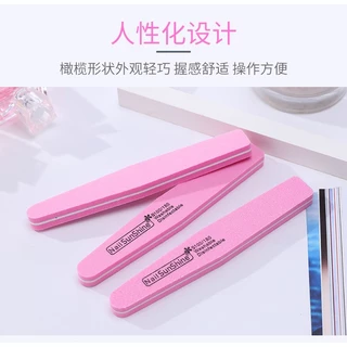 เครื่องมือทําเล็บ ตะไบฟองน้ํารูปเพชร ตะไบขัด ซ่อมเล็บ แถบถู ยาทาเล็บกันน้ํา