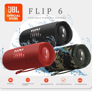 Original JBL Speaker Flip 6 Portable Waterproof Wireless Speaker with Mic for IOS/Android/PC Car BluetoothSpeaker