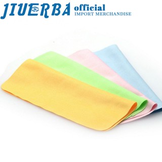 JIUERBA อุปกรณ์เสริมแว่นตา / ผ้าเช็ดแว่นตา / ผ้าขนหนูเช็ดแว่นตา / ผ้าเช็ดแว่น