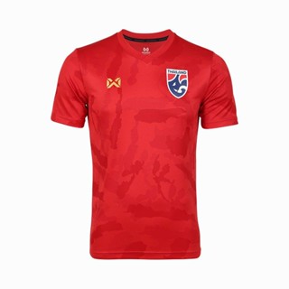 เสื้อยืดแขนสั้นคอกลมWARRIX เสื้อฟุตบอล CHANGSUEK TRAINING WA-211FBATH53Cotton 100%  [S-5XL]