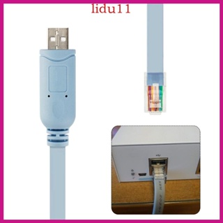 Lid สายเคเบิลอะแดปเตอร์คอนโซล USB เป็น RJ45 สําหรับเราเตอร์ H3C