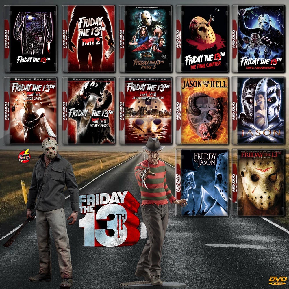 DVD ดีวีดี Friday the 13th Collection ศุกร์ 13 ฝันหวาน DVD Master เสียงไทย (เสียงแต่ละตอนดูในรายละเอ