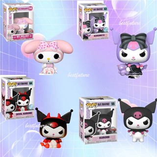 โมเดลฟิกเกอร์ Funko Pop Sanrio Kuromi Melody สําหรับตกแต่งสํานักงาน