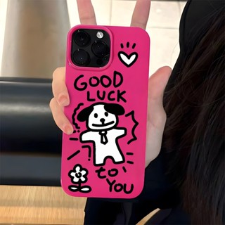 เคสโทรศัพท์ซิลิโคน TPU แบบนิ่ม ลายสุนัข กันกระแทก สําหรับ IPhone 14 13 12 11 Pro XS Max X XR 8 7 Plus