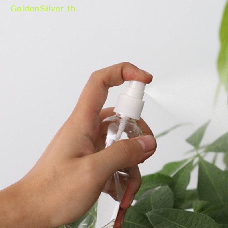 Goldensilver ขวดเปล่าพลาสติกใส ขนาดเล็ก แบบพกพา TH