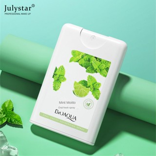 JULYSTAR Bioaqua Mouth Freshening Spray Breath Care Oral Freshener สเปรย์สำหรับช่องปาก 20มล