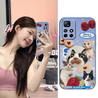 protective case Simplicity Phone Case For Xiaomi Poco M4 Pro 5G/Redmi Note11S 5G/Note11T 5G Cartoon Skin feel silicone