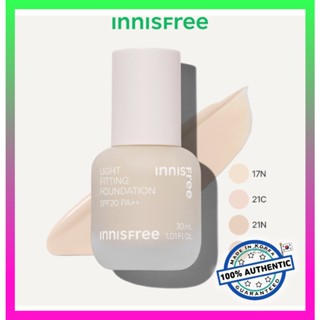 Innisfree Light Fitting รองพื้น SPF20 PA++ 30 มล.