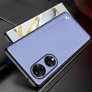 สําหรับ Honor 90 / Honor 90 Pro หรูหรา ธุรกิจ ไฮบริด หนังนิ่ม TPU เคส