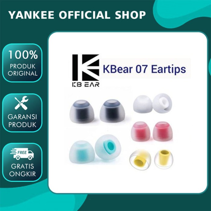KBEAR 07 Eartips จุกหูฟังอัพเกรดซิลิโคนคุณภาพสูงสําหรับ IEM