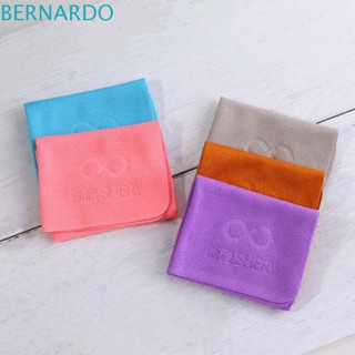 Bernardo ผ้าไมโครไฟเบอร์ ทําความสะอาดแว่นตา เลนส์สีพื้น 5 ชิ้น ต่อล็อต