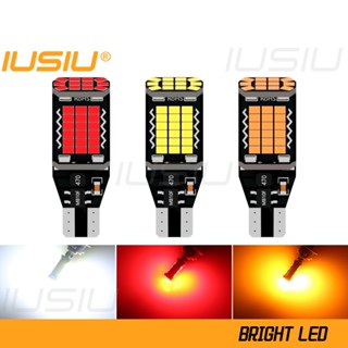 Iusiu ใหม่ หลอดไฟตัดหมอก ไฟเลี้ยว ไฟเดย์ไลท์ LED 48SMD T15 W16W 921 920 912 DRL 12V สําหรับรถยนต์ รถจักรยานยนต์