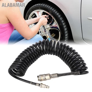 ALABAMAR Recoil Air Hose ทนแรงดันท่อลมขดน้ำหนักเบายืดหยุ่นทนทานสำหรับรถยนต์ รถจักรยานยนต์