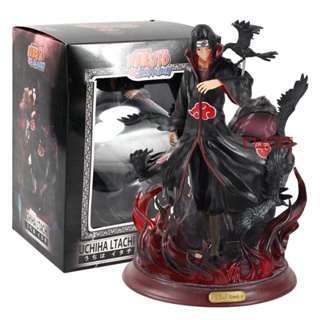 Cleoes ฟิกเกอร์ PVC นารูโตะ GK Akatsuki Uchiha Itachi ขนาด 26 ซม.