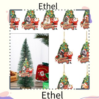 Ethel1 จี้ซานตาคลอส ของขวัญคริสต์มาส DIY อุปกรณ์เสริม สําหรับตกแต่งปาร์ตี้คริสต์มาส