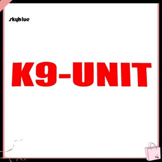 [Sy] K9-unit สติกเกอร์สะท้อนแสง สําหรับติดตกแต่งหน้าต่างรถยนต์