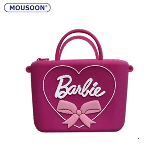 MOUSOON กระเป๋าสะพายข้างผู้หญิง Barbie New กระเป๋าเก็บเครื่องสำอาง