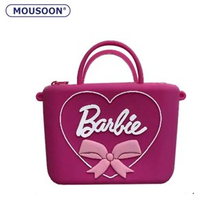 MOUSOON กระเป๋าสะพายข้างผู้หญิง Barbie New กระเป๋าเก็บเครื่องสำอาง