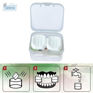 [szsirui] อุปกรณ์ซิลิโคน สําหรับออกกําลังกายใบหน้า 2 ชิ้น