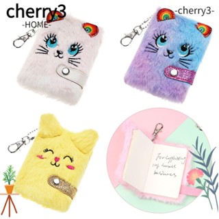 Cherry3 พวงกุญแจ จี้ตุ๊กตาการ์ตูนแมว DIY สําหรับโน้ตบุ๊ก สํานักงาน
