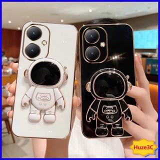 เคส Vivo Y27 4G เคสป้องกัน แบบนิ่ม พร้อมนักบินอวกาศ รองรับ Vivo Y27 4G พร้อมเคสป้องกันเลนส์ AYHY