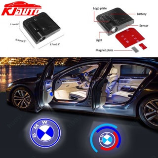 โคมไฟโปรเจคเตอร์ LED HD ไร้สาย ลายการ์ตูน 3D สําหรับ BMW E36 E39 E46 E90 E60 F10 F30 F20 G20 G30 E53 E85 E70 E84 F48 F15 G01 G02 G05 2 ชิ้น ต่อชุด