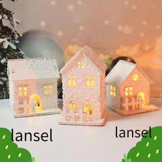 Lansel โคมไฟ LED รูปปราสาทเรืองแสง สําหรับแขวนตกแต่งต้นคริสต์มาส