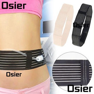 Osier1 เข็มขัดรัดหน้าท้อง แบบยืดหยุ่น ระบายอากาศได้ดี สีดํา