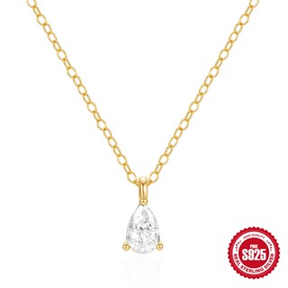 0.5ct Pear Moissanite Diamond Pendant for Lady