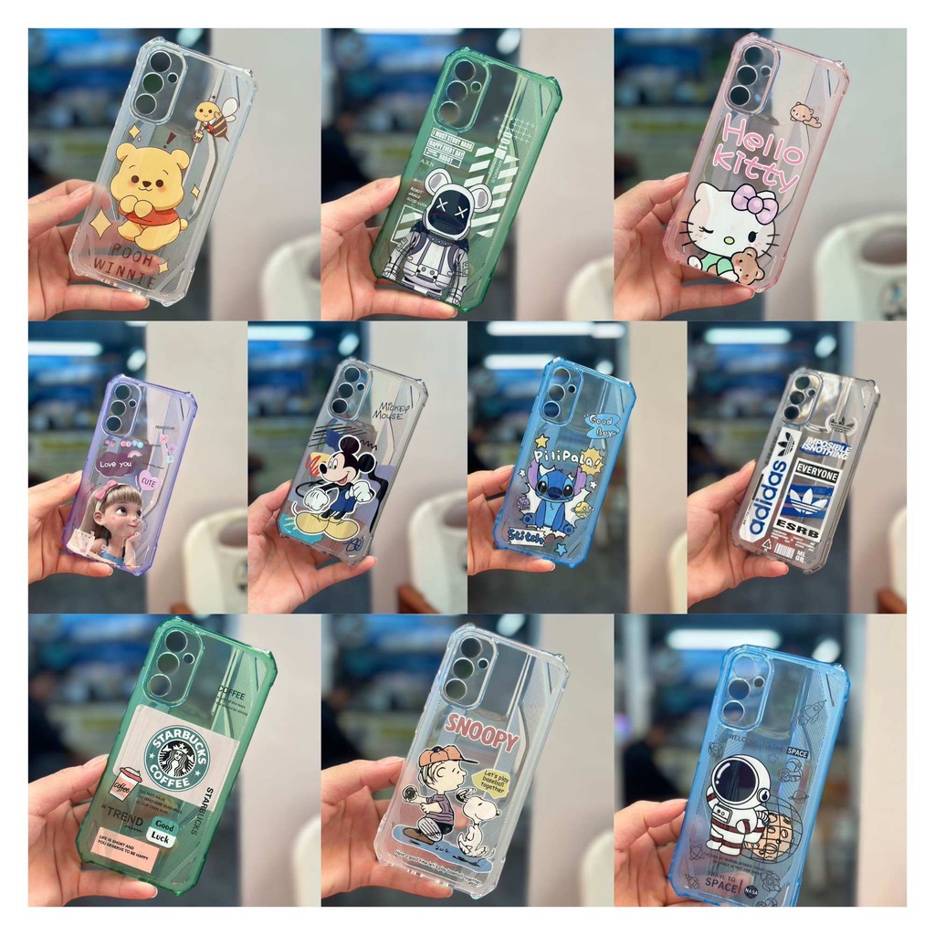 (พร้อมส่งจากไทย) เคส Vivo เคสใสกันมุมการ์ตูน  V25 Y36(4G) V25pro Y19 V27(5G) V30(5g) V30Pro Y02T
