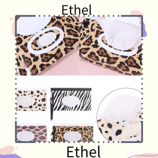 Ethel1 กระเป๋าผ้าเช็ดทําความสะอาดเปียก แบบพกพา อุปกรณ์เสริม สําหรับรถเข็นเด็ก