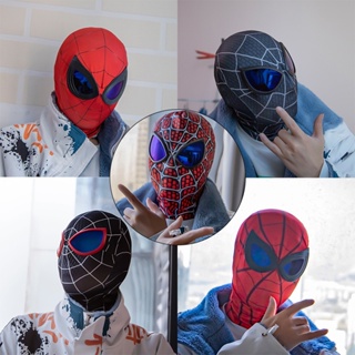 เครื่องแต่งกายคอสเพลย์ หมวกคอสเพลย์ Spider-man Miles ปีกกว้าง แบบแคบ