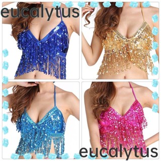 Eucalytus1 ชุดชั้นในเต้นรํา ประดับเลื่อม แวววาว สําหรับผู้หญิง