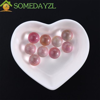 Somedayzl พินบอล|ลูกบอลหินอ่อน ขนาดเล็ก 12 มม. แฮนด์เมด หลากสี สําหรับตกแต่งบ้าน ตู้ปลา DIY