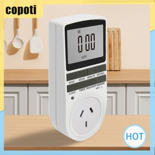 Copoti ซ็อกเก็ตสวิตช์จับเวลาดิจิทัล 240V สําหรับบ้าน ห้องครัว