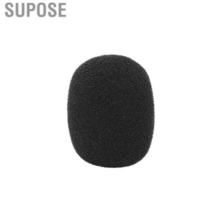 Supose Lapel Headset Microphone Cover  Portable High-density Sponge Windscreen Lightweight Mini for Concert Singer Host Performance