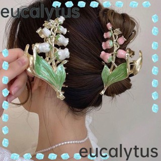 Eucalytus1 กิ๊บติดผมหางม้า หรูหรา สําหรับผู้หญิง