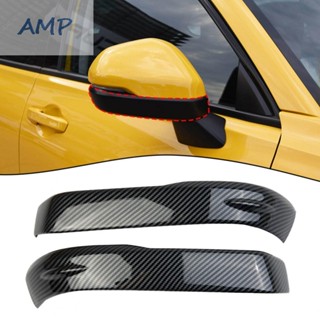 ⚡NEW 8⚡Mirror Trims Cover Rearview Side Rearview Mirror ABS Plastic Decoration