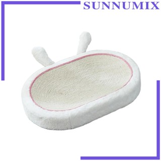 [Sunnimix] แผ่นข่วนเล็บแมว พรมป่านศรนารายณ์ ของเล่นสําหรับแมว